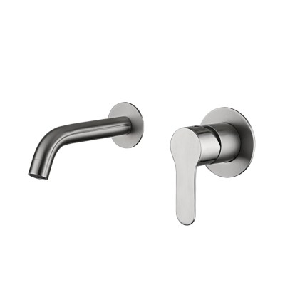 high quality hidden bathroom taps concealed faucet 304 stainless steel basin faucet