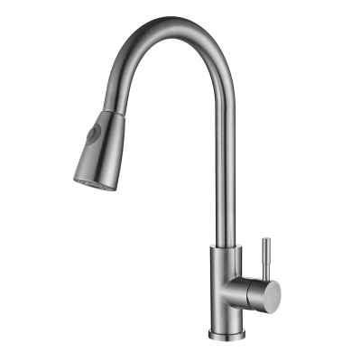 Songbai UPC Manufacturer supplier Kitchen faucet pull out nickel brushed kitchen faucet mixer